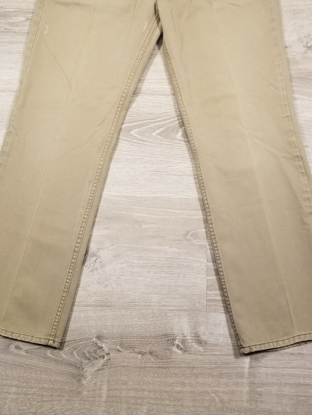 Vintage Polo Ralph Lauren Classic 867 Jeans Mens 33x30 Tan Khaki Retro Comfort - Picture 3 of 10